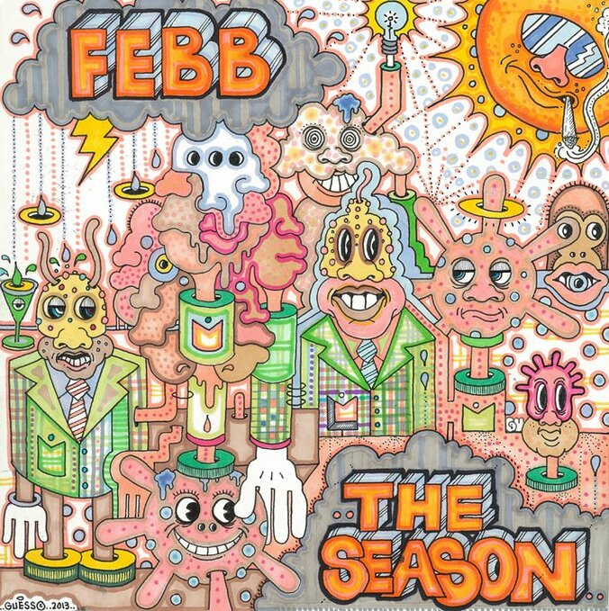 FEBB AS YOUNG MASONの1stアルバム『THE SEASON』に収録の“THE TEST”と未発表曲“FOR YOU”をカップリングした7インチが完全限定で発売決定！ 2枚目