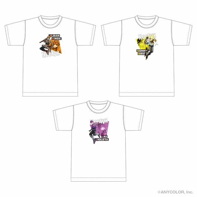 NIJISANJI EN「Noctyx」のY2Kグッズ発売！6月1日より全世界で予約開始 3枚目