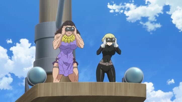 【写真・画像】千空たちは爆速でのバイク作りへと挑む！アニメ『Dr.STONE』第15話あらすじ＆先行カット解禁　1枚目