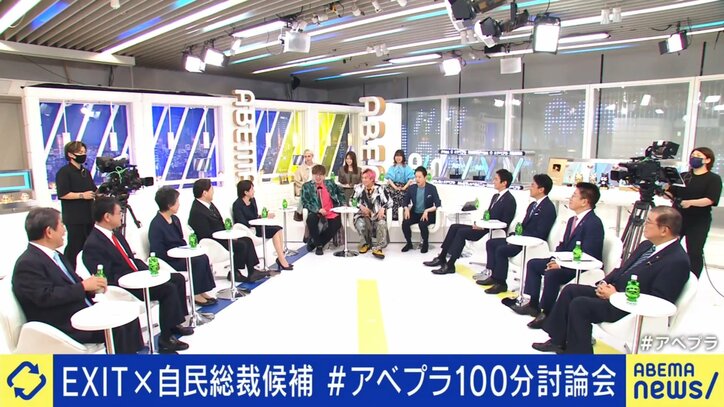 【映像】議論をぶつけ合う自民党総裁選、9人の候補者