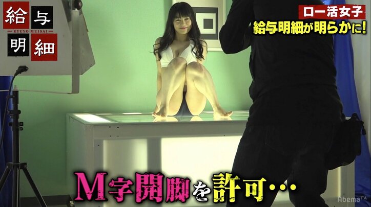 “個人撮影会”にGカップグラドルが潜入！素人カメラマンの執着に負けM字開脚を…