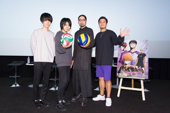 劇場版総集編『ハイキュー!! コンセプトの戦い』　村瀬歩、内山昂輝、竹内良太、木村昴登壇の舞台挨拶レポート