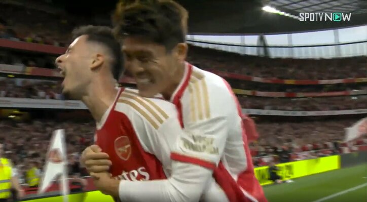 【映像】冨安健洋の完璧すぎるポストプレーから決勝点までの一部始終