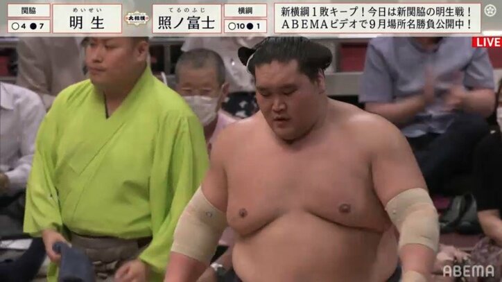 「どうした照ノ富士」2敗目を喫しファン困惑…土俵の外では足を気にする場面も　貴景勝は勝ち越してかど番脱出