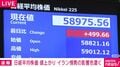 日経平均株価 値上がり イラン情勢の影響色濃く