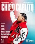 CHICO CARLITO、8月29日（土）にZepp Haneda（TOKYO）でワンマンライブ「Red and Blue」を開催。