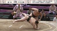 【映像】土俵から何かが飛んでいく瞬間