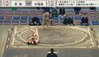 【映像】61キロ力士、“レア技”に館内騒然