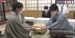 藤井聡太王位VS豊島将之九段、第2局1日目は長考合戦 局面は終盤戦で指し掛けに／将棋・王位戦七番勝負
