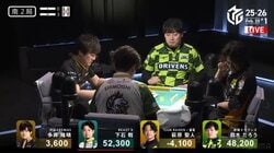 一体何が？ヒソヒソ話で互いに様子を伺うプロ雀士…突如鳴り響く試合中断のベルに目が合い笑顔が溢れる珍事「笑ってるやん」／麻雀・Mリーグ