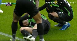 スタジアムに響く断末魔の叫び！三笘の相棒ソリー・マーチ、プレーの直後ピッチに倒れ込んで立ち上がれず…無念の負傷交代に指揮官も涙