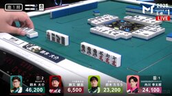 「絶望のカン」「この世の終わり」勝負リーチもアガリの可能性が突然ゼロ…イケメン雀士の顔が切なすぎる／麻雀・Mトーナメント