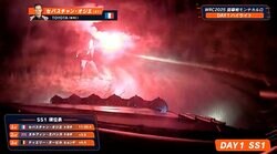 近すぎる！伝統の世界ラリーで捉えた“超”熱狂光景 夜空に花火「煙で前が…」ド迫力の激走シーン「モンテ名物ですね」