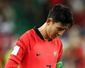 「申し訳ない気持ちでいっぱい」「心が痛い」韓国代表の主将ソン・フンミン、ガーナ戦敗戦を謝罪【W杯】