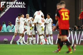 【結果速報】ベルギーまさかの敗北。名手クルトワからトリックプレーFKでゴールを奪う