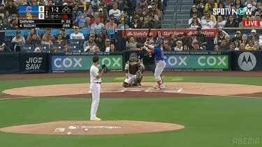 ダルビッシュ有、日米通じて初対戦の鈴木誠也から貫禄の奪三振！151