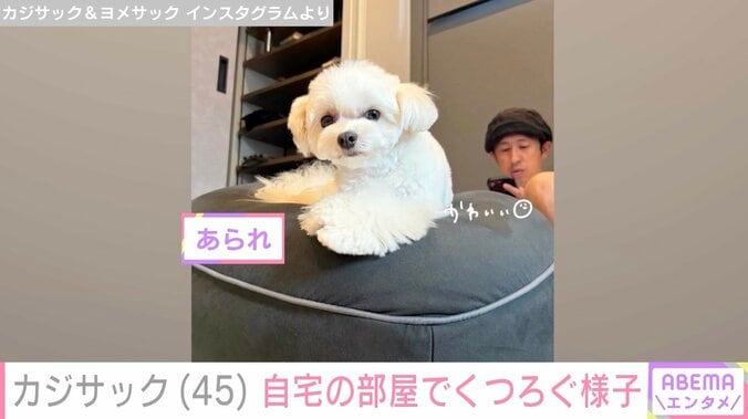 【写真・画像】「何億だこれ…」大豪邸の新居を公開したカジサック、自宅の部屋でくつろぐ様子　2枚目