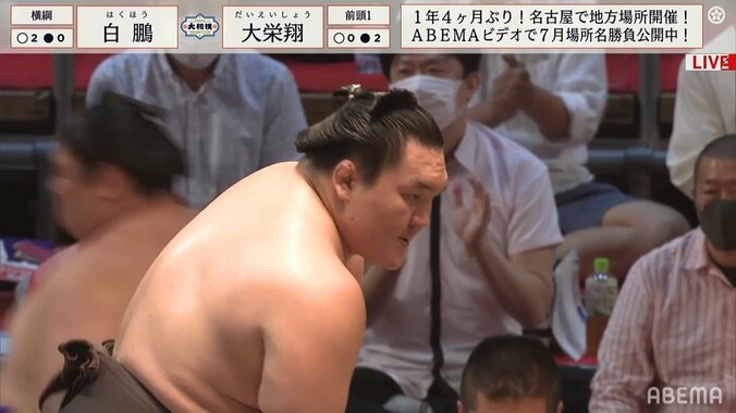 勝つほどに強くなる白鵬、3連勝目は圧勝 張り差しからのすくい投げで瞬殺 1枚目