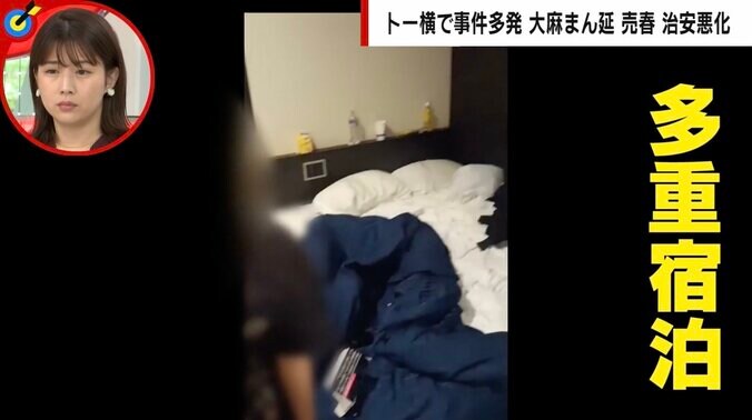 ビジネスホテルが“大麻部屋”に「1人やってたらみんな覚える」 トー横でまん延の実態 「そこから関係を持ち“悪の駒”にしていた」徳永容疑者の存在 5枚目