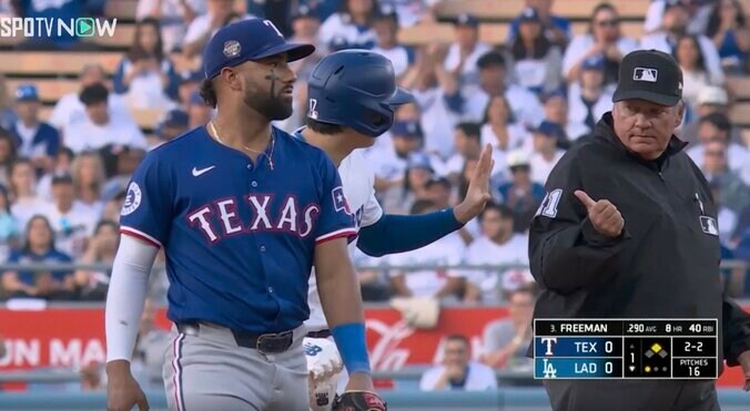 【写真・画像】えっ？一体、何が起こった！？ 大谷翔平、いくらなんでもやりすぎ…！ 警戒されてるのに全力スタート→余裕で盗塁を決める瞬間「二塁にいたw」「牽制しても走るから」　1枚目