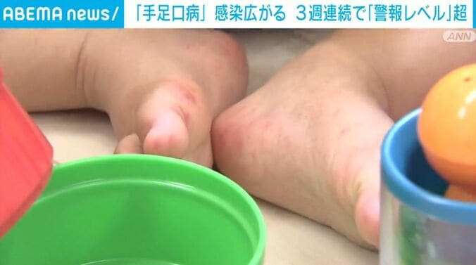 子どもの足