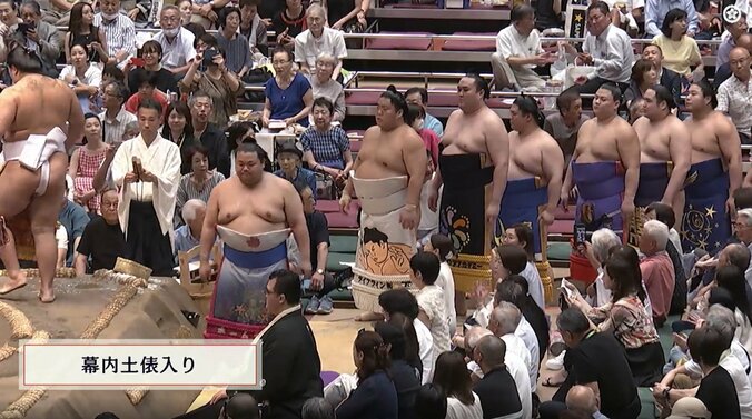 大栄翔にそっくりの化粧まわし