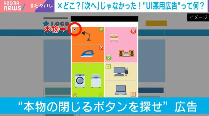 UI悪用広告