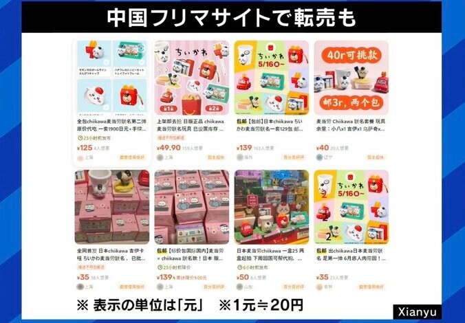 中国フリマサイト