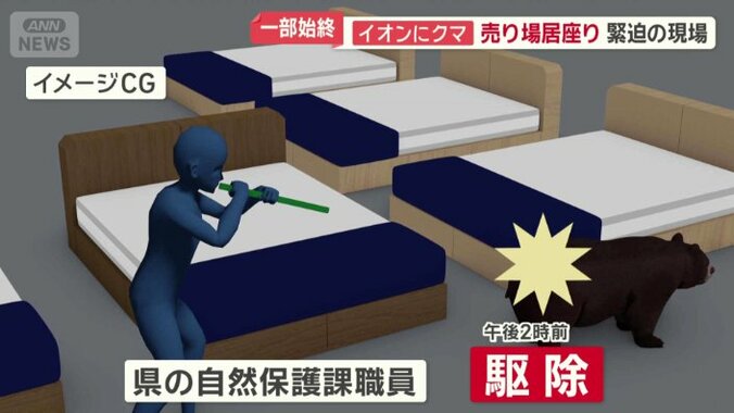 クマは駆除された