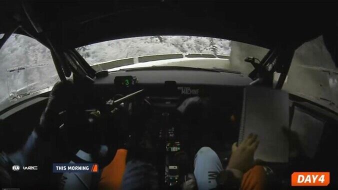 世界一のラリー車が“断崖絶壁”の峠道を走る衝撃光景 「マジ崖」「怖っ！」疾走する異次元の姿が話題 3枚目