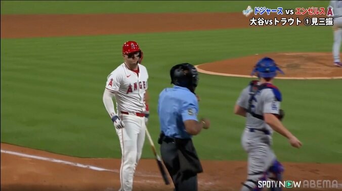 大谷VSトラウト、2度目の“再戦”は162キロ圧巻Kも“笑顔なし” 1打席目から激変…張り詰めた空気に「容赦ない」「出力が違う」 4枚目