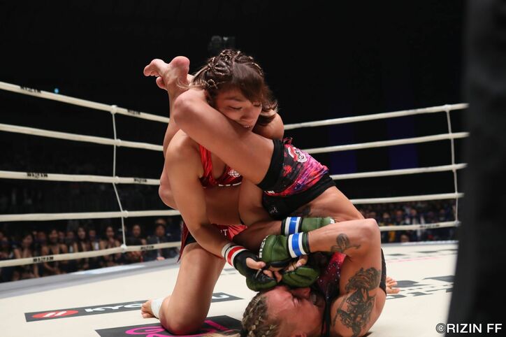 RENA、大ピンチから一転して鮮烈KO勝利「吹っ切れた。怖いRENAが見せられた」