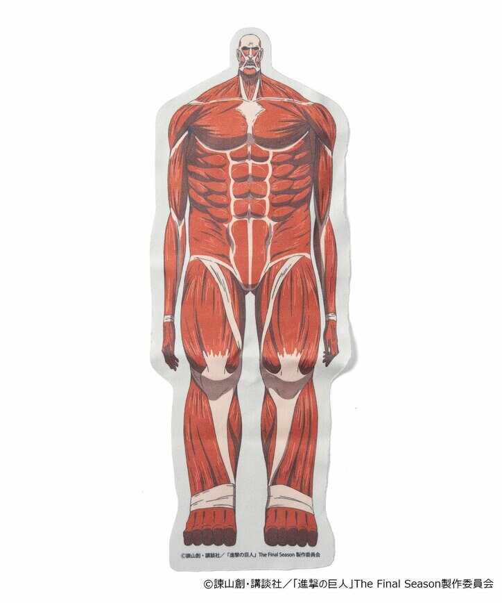 [Photos/Images] The Wall Titan Turns Into a Sleeping Bag! "Attack on Titan" Collaborates with NANGA—Seven Exclusive Items Now Available for Pre-Order 17th