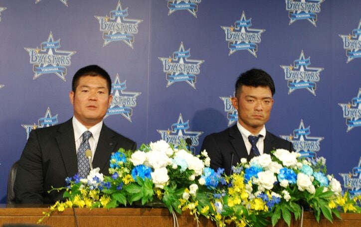 横浜DeNA2選手が引退会見　G後藤、松坂の気持ちに「涙が出てきた」加賀の思い出「バレンティンとの対戦」