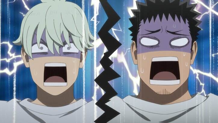 アニメ「怪獣８号」PV場面カット　市川レノ、日比野カフカ