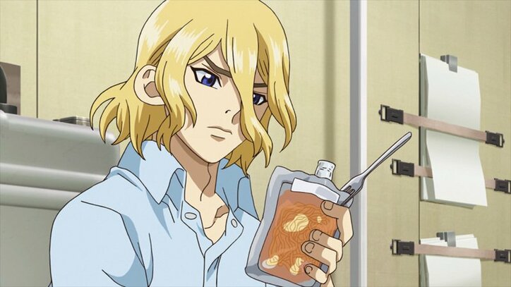 アニメ「Dr.STONE」第16話、先行カット解禁 村の長となった千空は…