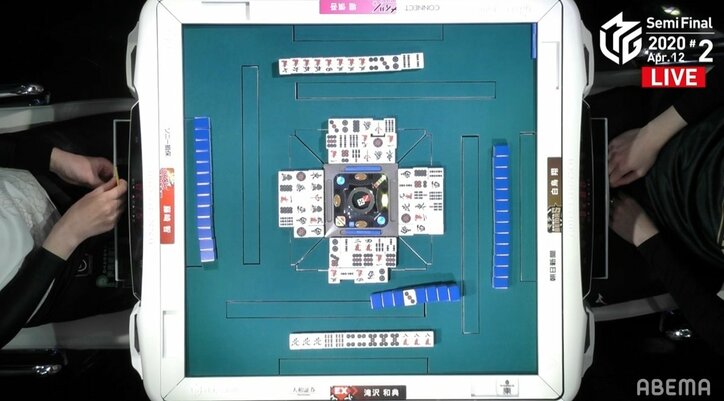 イケメン雀士も「ウソでしょ!?」と愕然 役満テンパイ、惜しくも流局 残り山にアガリ牌3枚の悲劇/麻雀・Mリーグ