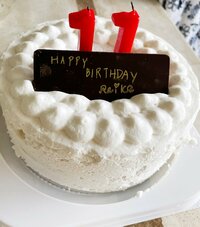 市川海老蔵『2日後の誕生日ケーキ』