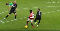 「ほぼアンリ！」若きアタッカーが見せた美麗ターンに視聴者大興奮「これぞアーセナルの14番」 