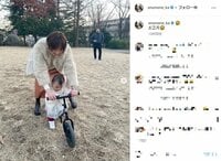 おのののか、夫・塩浦選手と娘との外出ショットと思いきや...夫の笑撃的瞬間にファン爆笑「笑いが止まらんwww」