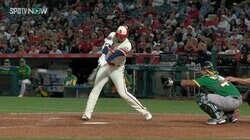 大谷翔平と藤浪晋太郎がメジャー2度目の対決 相手エラーを誘う打球速度165.8キロのレフト前ヒットでこの日も大谷が勝利