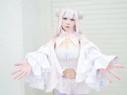 透明感あふれる『まほあく』白夜コスプレは「メイクがとても上手くいきました」