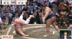 「チューするかと思った」敗れても“宇良劇場”で魅了 土俵下で人気力士と“まさか”の共演「コントかよ笑」「なんやこれ笑」