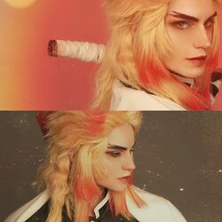 「鬼滅の刃」フィーバーは海外にも波及！海外コスプレイヤー・Geshaの煉獄コスプレに反響