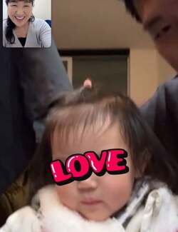  北斗晶、生放送前にカナダにいる孫とテレビ電話「暖かくなったら会いに行くからね」 