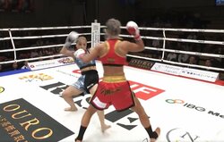 「ダウンだろ！」空手女子、渾身のカウンターが“ノーダウン”判定 ファン困惑