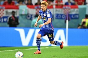 「悔しい」伊東純也が目の前で決められた同点弾に無念「クロスが上がった時に…」【W杯】