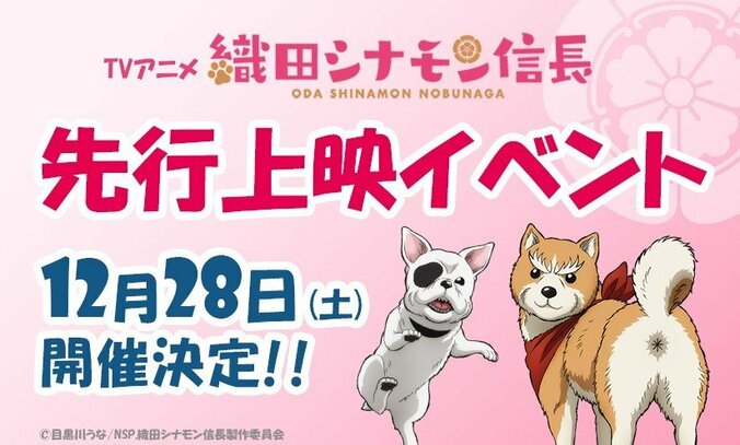 TVアニメ「織田シナモン信長」EDテーマは堀内犬友、犬川登志夫ら“謎の新人声優”が歌唱 1枚目