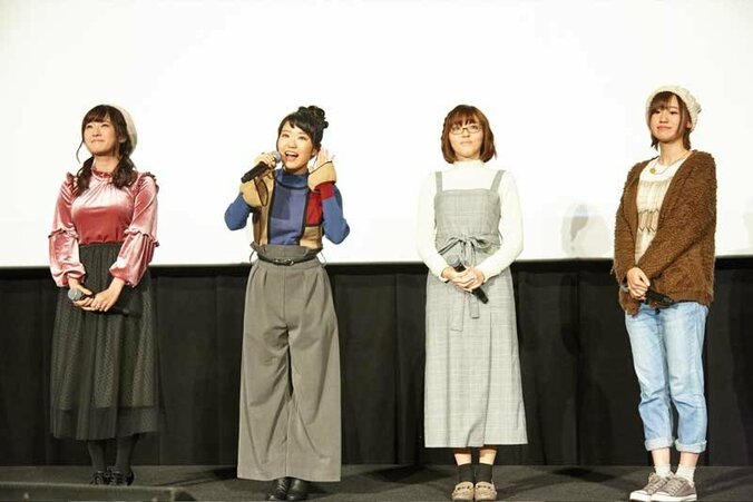 TVアニメ「ゆるキャン△」花守ゆみり、東山奈央、原紗友里、高橋李依登壇の先行上映会開催　OP・EDアーティストの亜咲花、佐々木恵梨による楽曲披露も 2枚目