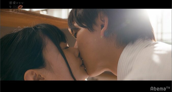 キスシーン撮影後、カットがかかったのに女優からキス！演技の恋が本気に変わる！？ 5枚目
